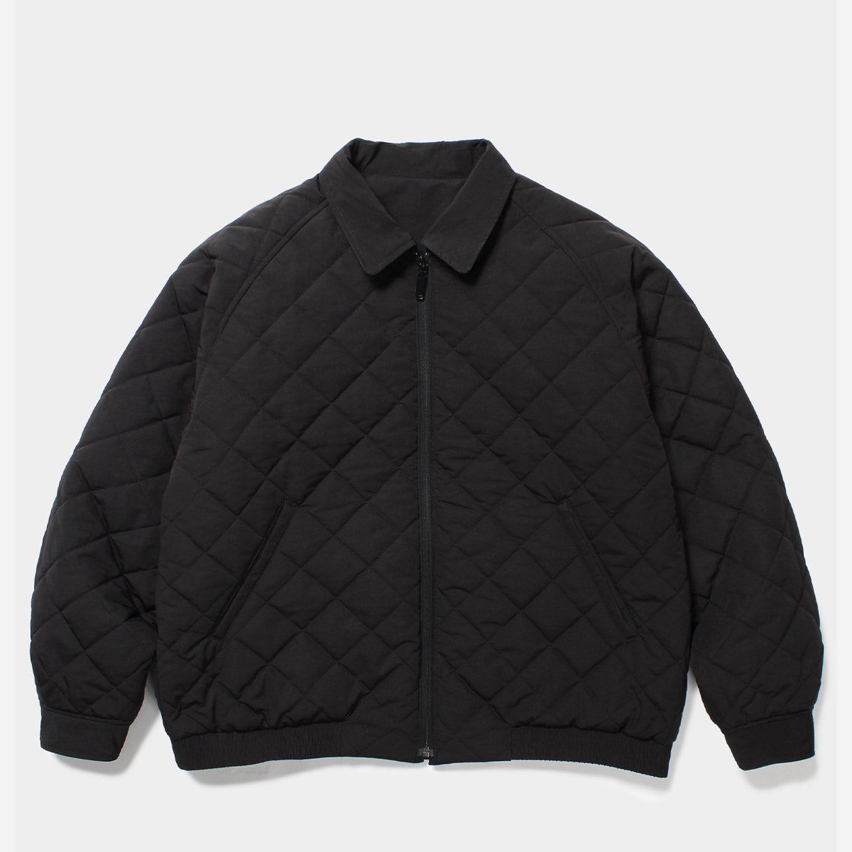 cabaret poval キャバレー ポバール Reversible Quilting Jacket リバーシブルキルティングジャケット made  in japan 日本製 ブラック