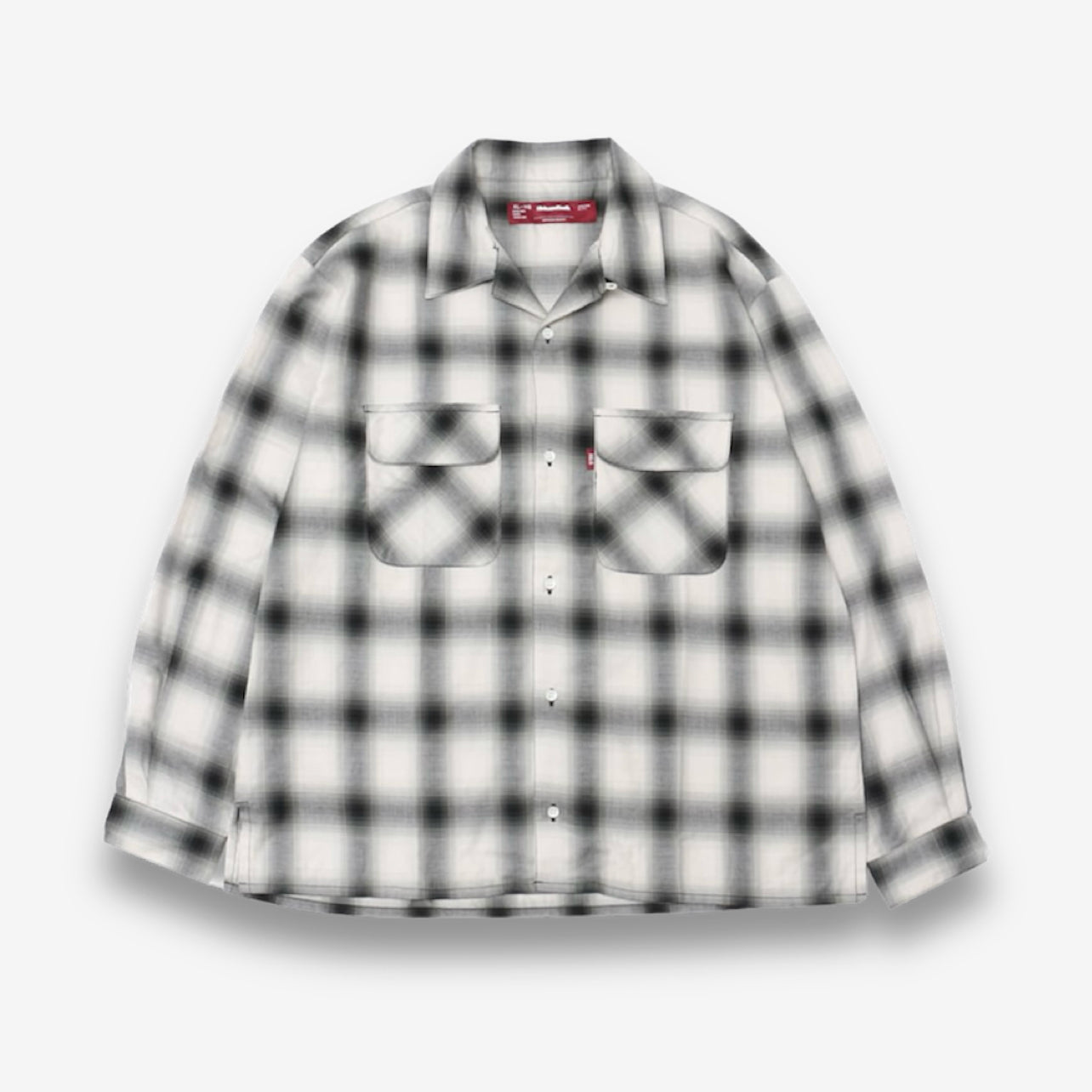 HIDE AND SEEK ハイドアンドシーク / Ombre Check L/S Shirt(24ss