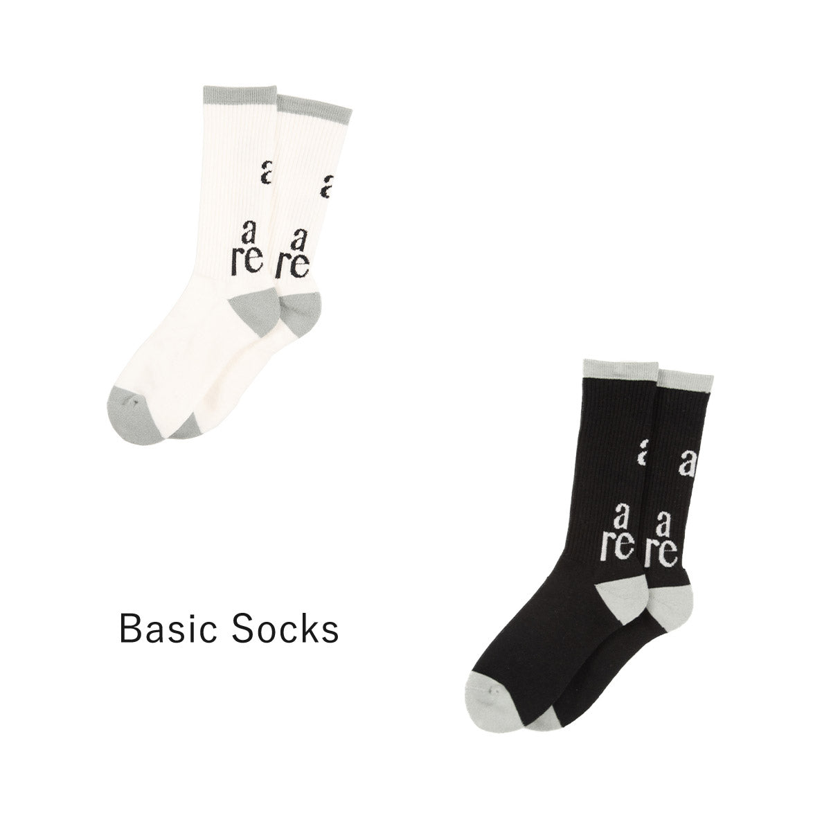 cabaret poval キャバレー ポバール Basic Socks ベーシックソックス  made in japan 日本製 ホワイト