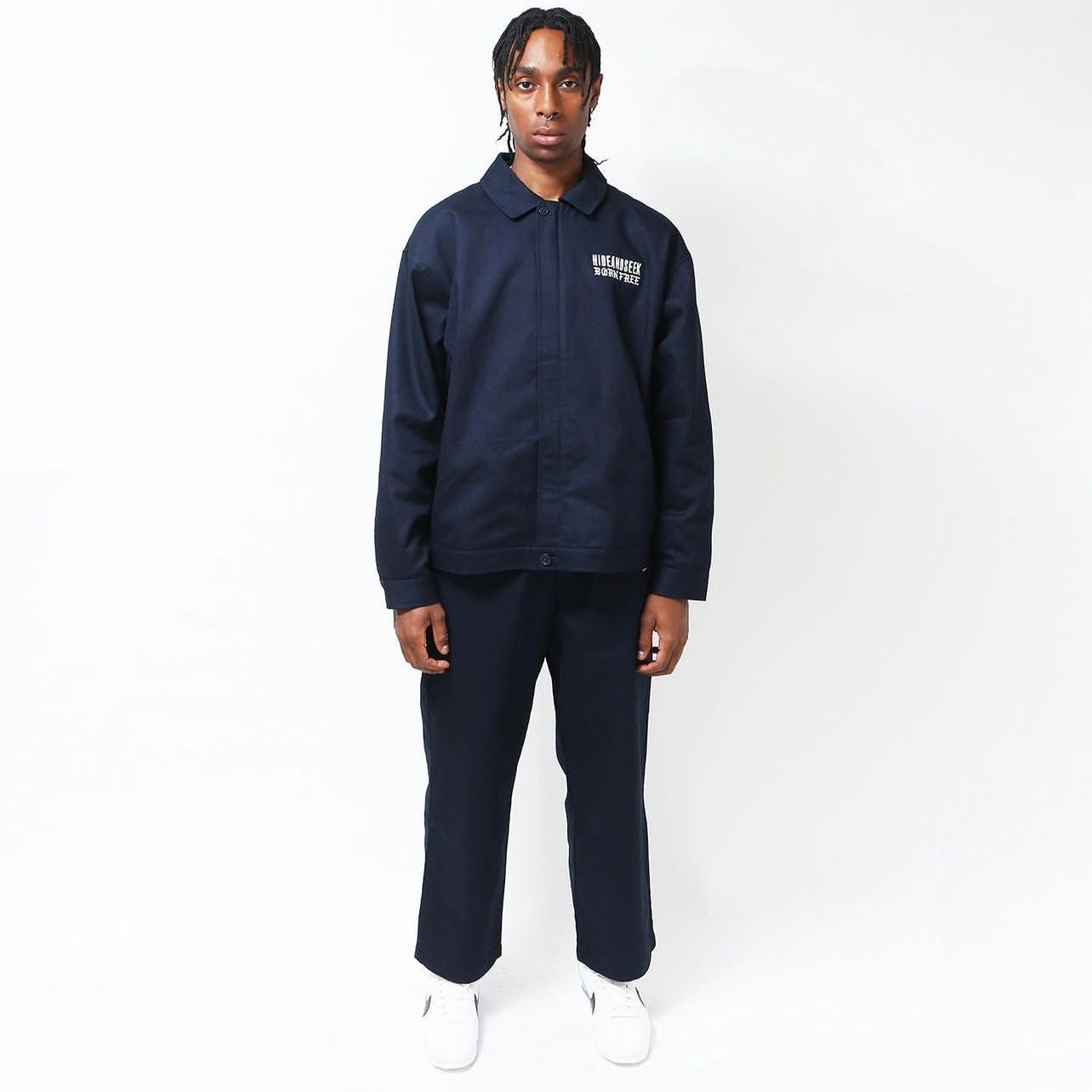 HIDE AND SEEK / COTTON TRACK PANT (23aw)
