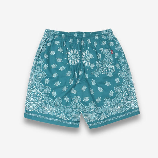 HIDE AND SEEK ハイドアンドシーク / Bandana Pattern Short(24ss) バンダナパターンショーツ / グリーン