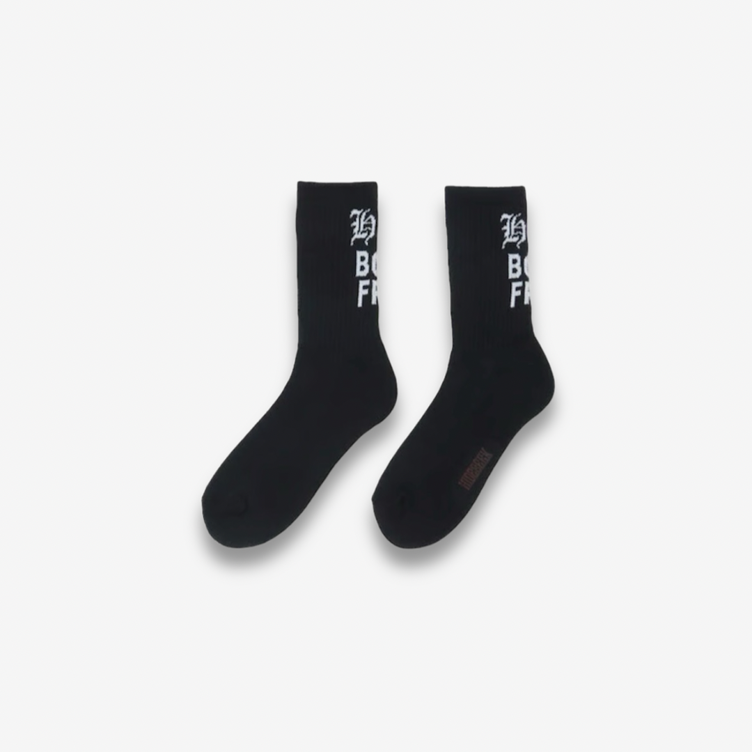 HIDE AND SEEK ハイドアンドシーク / HAS SOX (24ss) HASソックス / ブラック