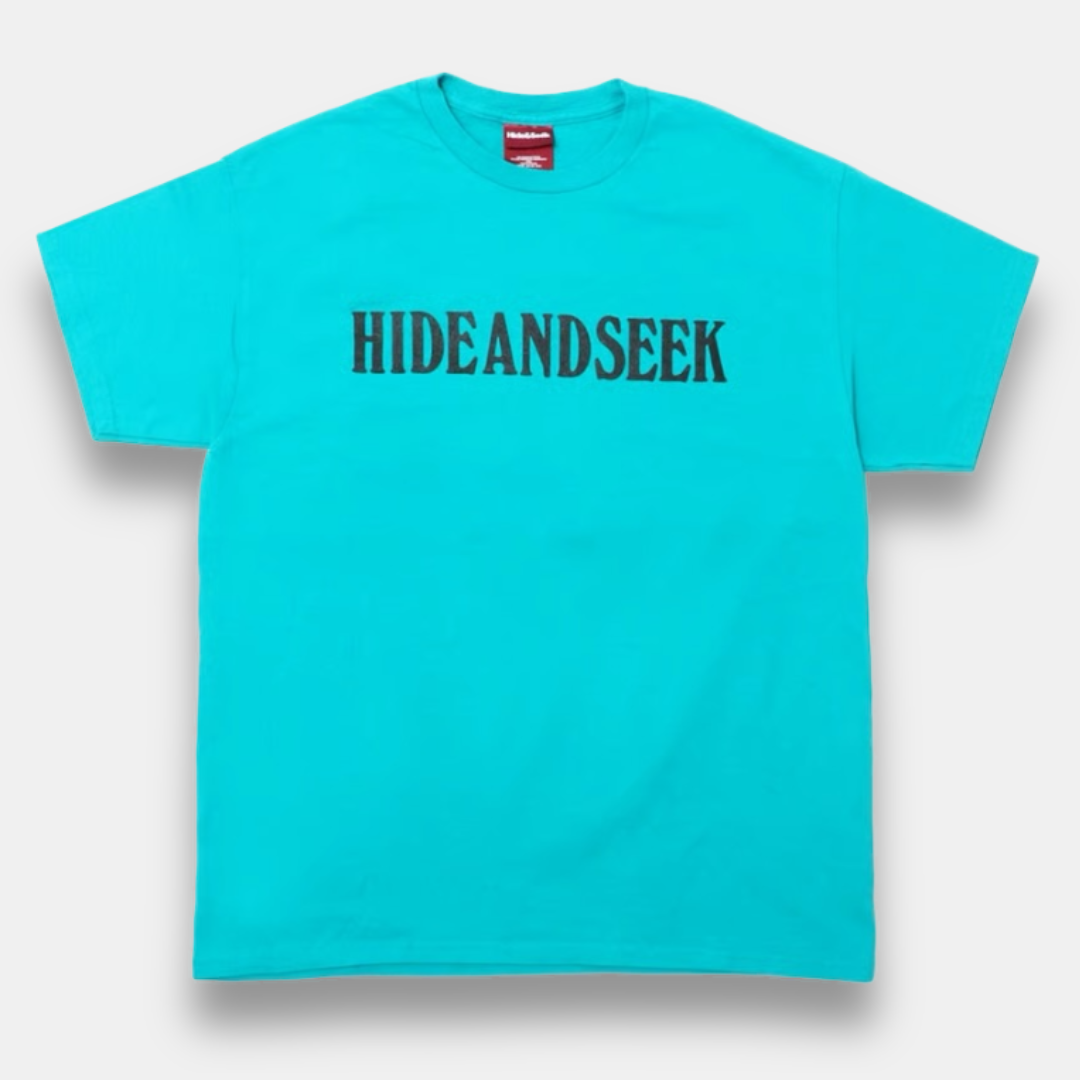 HIDE AND SEEK ハイドアンドシーク / Have a Hard Day S/S Tee(24ss) ハードデイ Tシャツ / Sグリーン