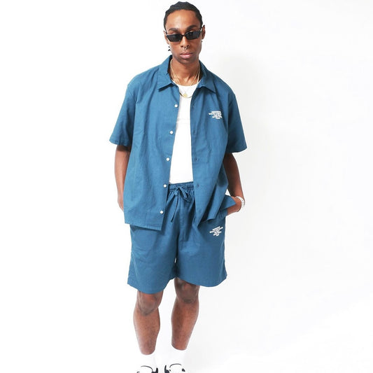 HIDE AND SEEK ハイドアンドシーク / H&S S/S Shirt(24ss) エイチアンドエス 半袖シャツ / ブラック