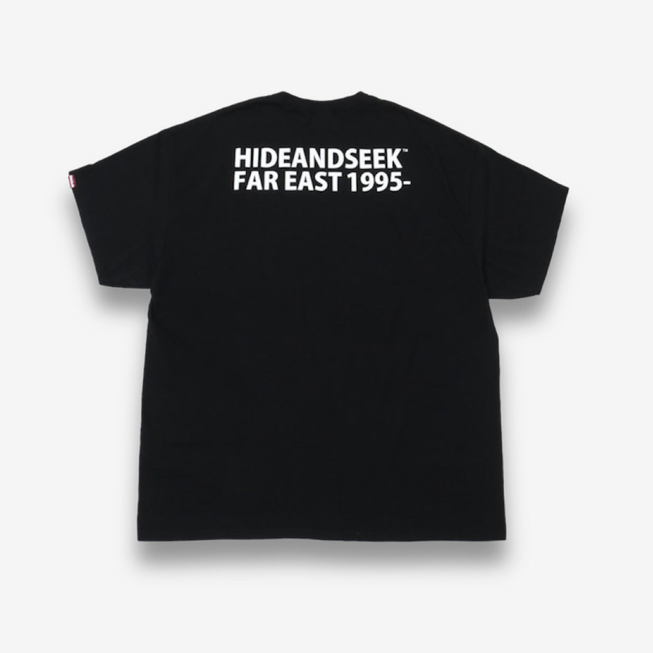 HIDE AND SEEK ハイドアンドシーク / FAR EAST 1995 S/S Tee (24ss) ファーイースト1995 Tシャツ / ブラック
