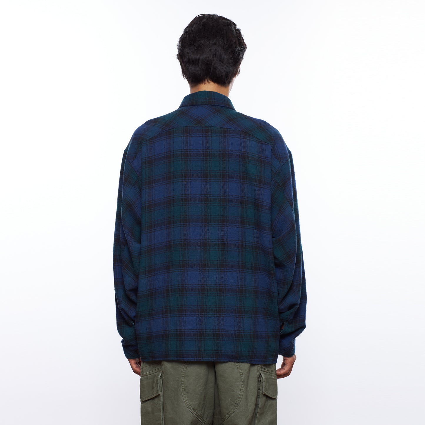 Liberaiders (リベレイダース) 24 F/W  マルチポケットフランネルチェックシャツ MULTI POCKET PLAID SHIRT 78101 / NAVY