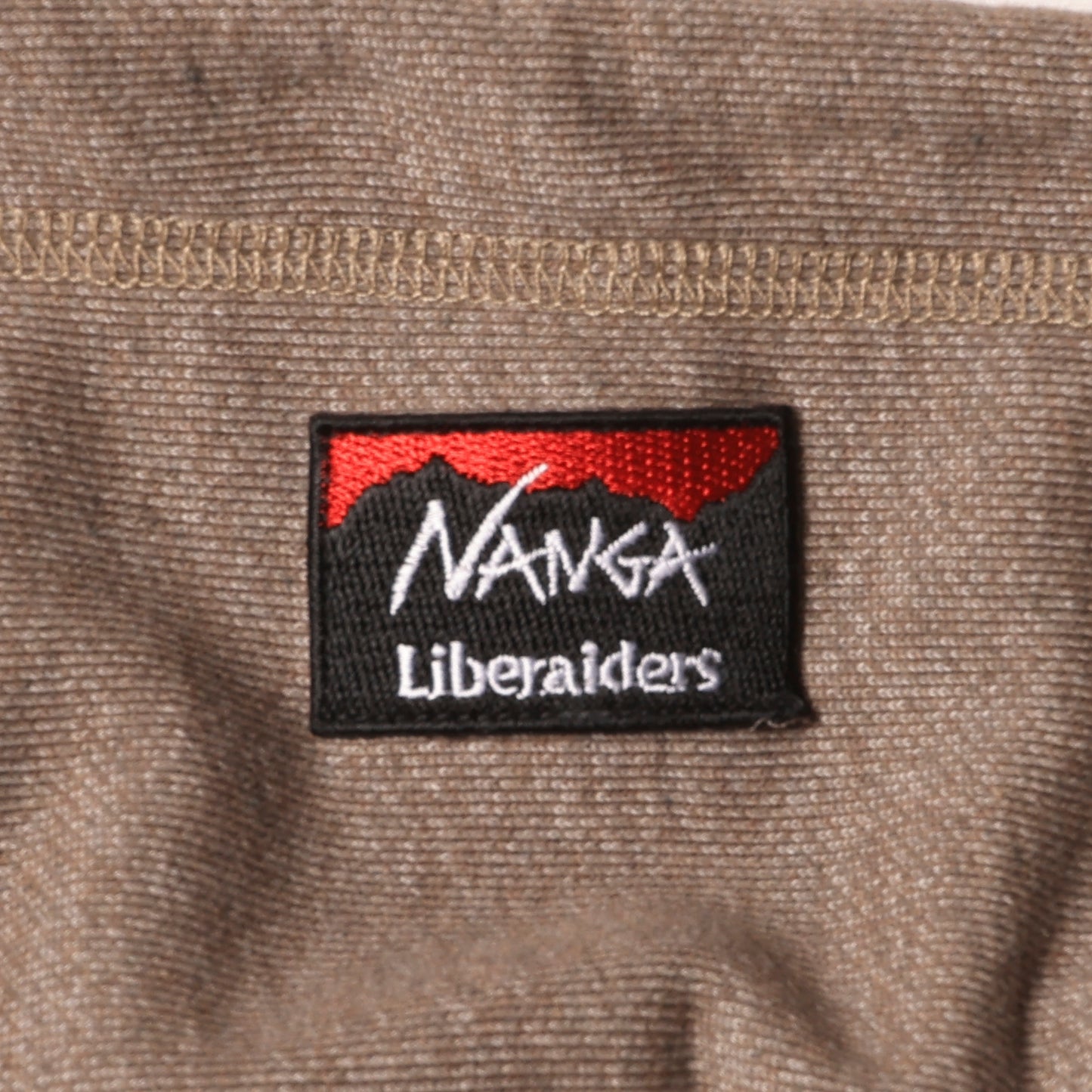 NANGA X LIBERAIDERS (ナンガ リベレイダース) ECO HYBRID HOODIE エコハイブリッド スウェット パーカー ブラウン