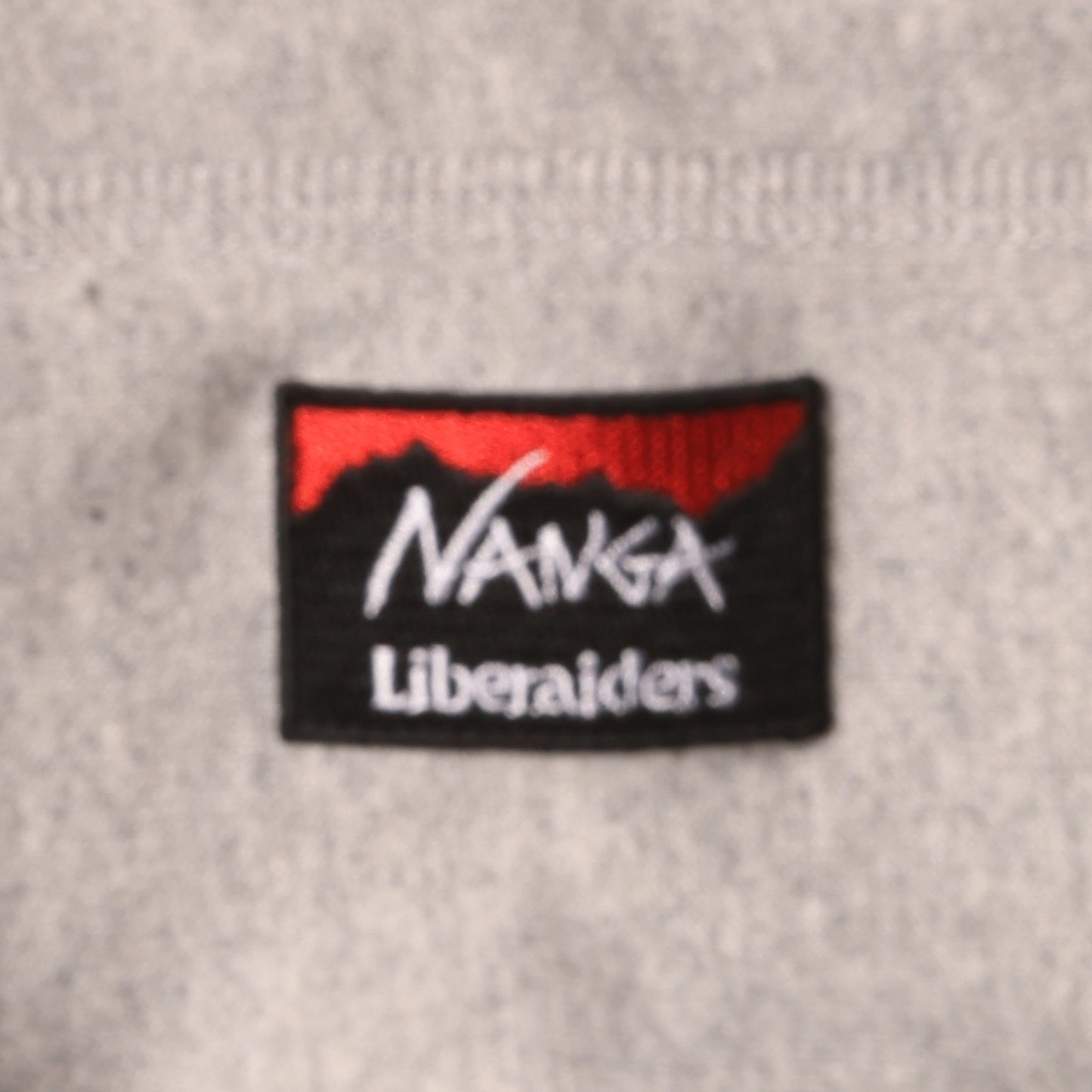 NANGA X LIBERAIDERS (ナンガ リベレイダース) ECO HYBRID HOODIE エコハイブリッド スウェット パーカー ライトグレー