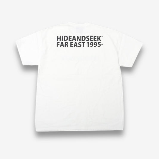 HIDE AND SEEK ハイドアンドシーク / FAR EAST 1995 S/S Tee (24ss) ファーイースト1995 Tシャツ / ホワイト