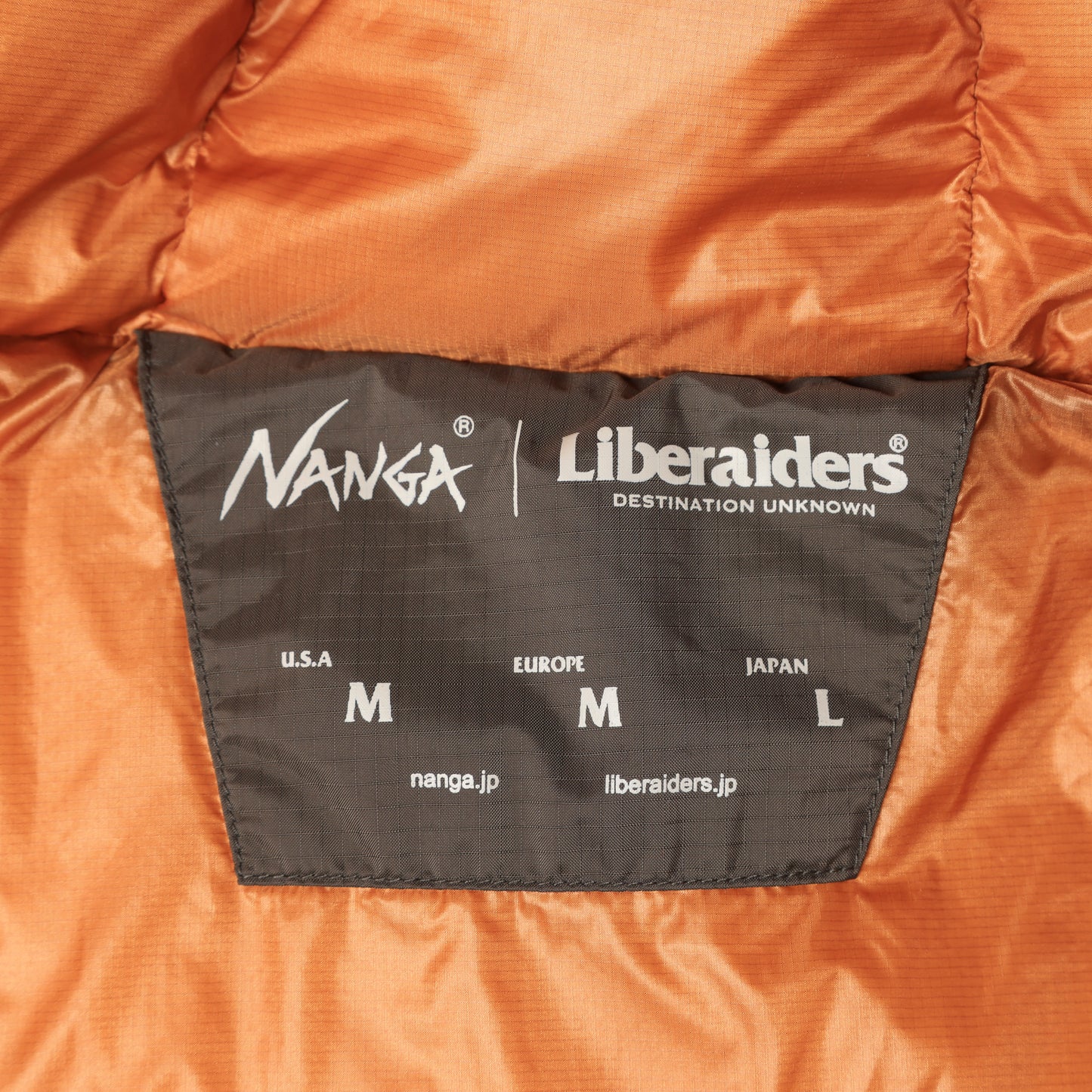 NANGA X LIBERAIDERS  (ナンガ リベレイダース) AURORA TACTICAL DOWN JACKET　オーロラタクティカル ダウンジャケット オリーブ