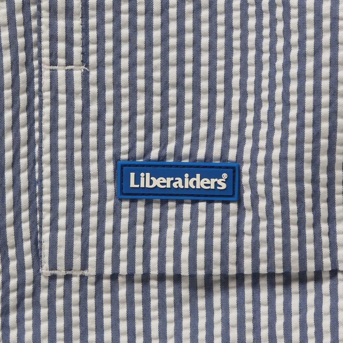 Liberaiders ® (リベレイダース)/ COOLMAX STRIPE SHIRT 70101 BLUE