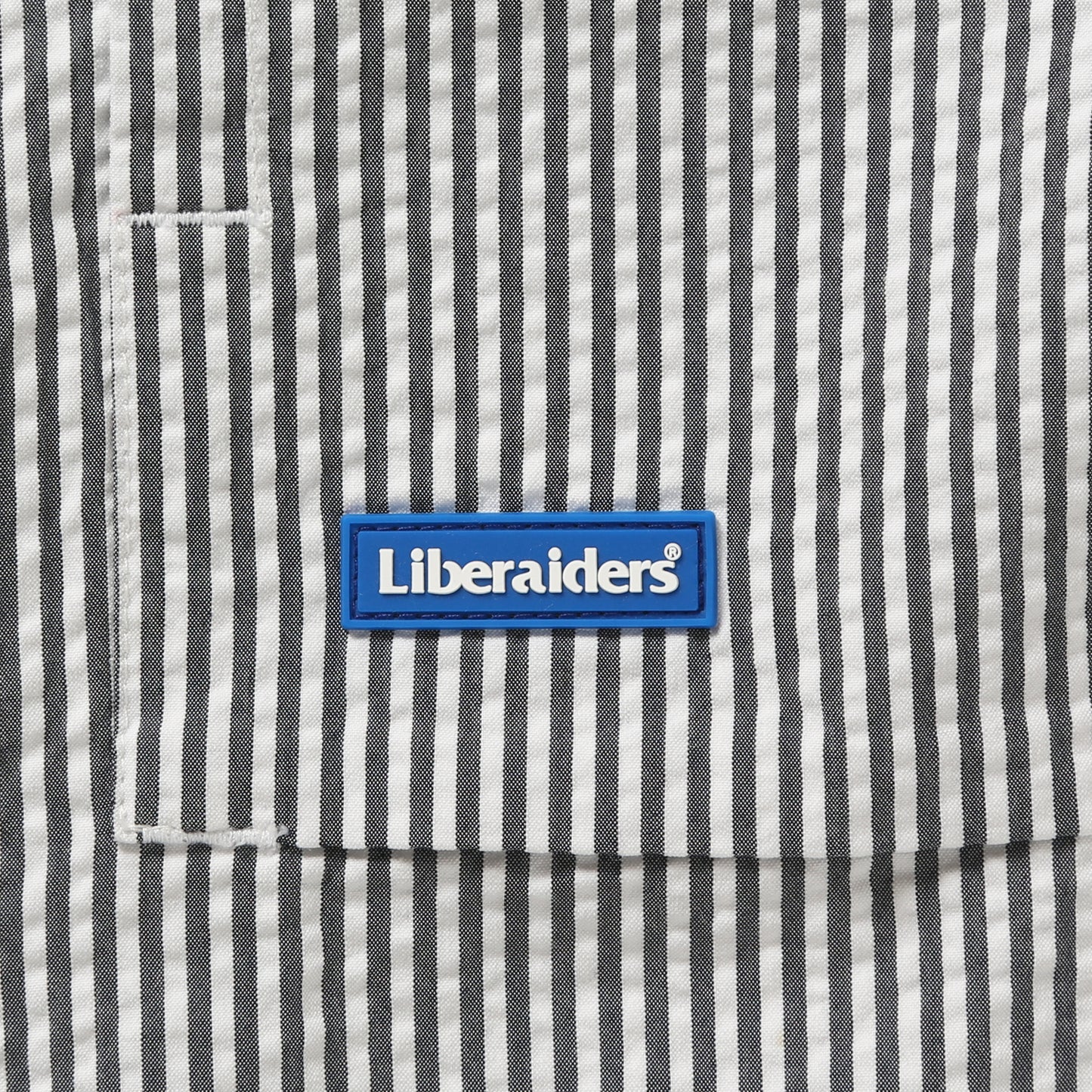 Liberaiders ® (リベレイダース)/ COOLMAX STRIPE SHIRT 70101 BLACK
