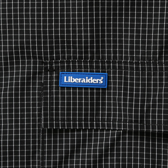 Liberaiders ® (リベレイダース)/ GRID CLOTH S/S SHIRT 70201 BLACK