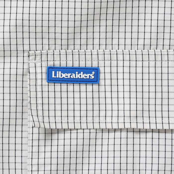 Liberaiders ® (リベレイダース)/ GRID CLOTH S/S SHIRT 70201 WHITE