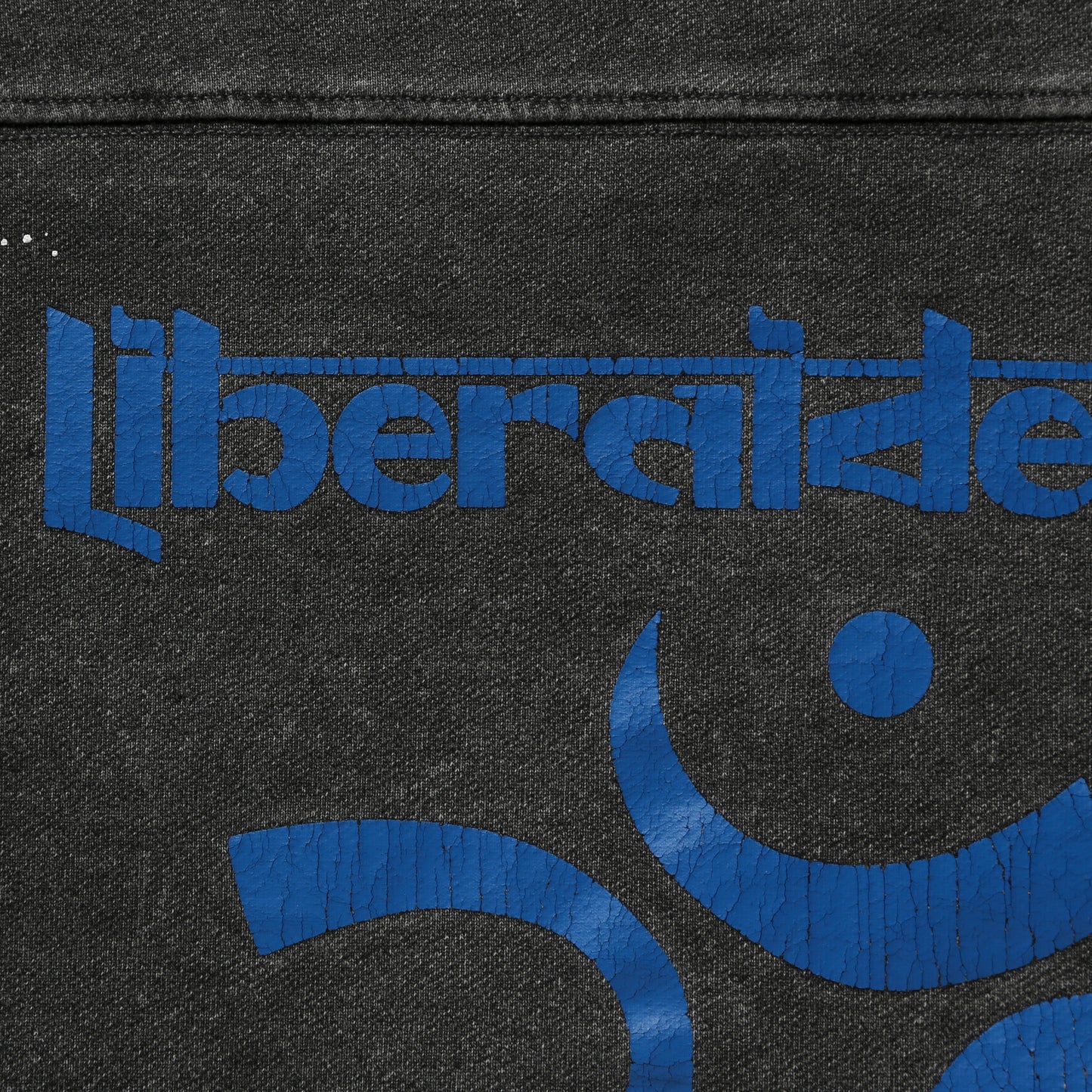 Liberaiders ® (リベレイダース)/ INDIGO DYED CREWNECK T 70307 BLACK