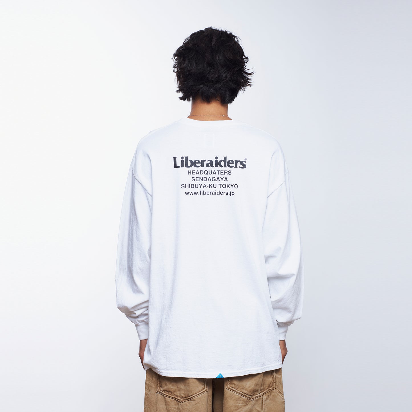 Liberaiders ®(リベレイダース) /HEADQUATERS L/S TEE 70504 / WHITE