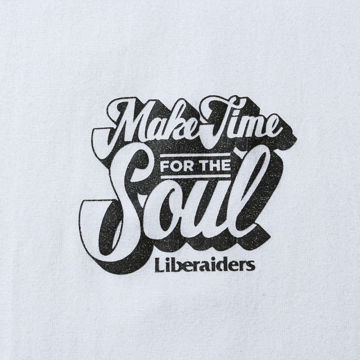 Liberaiders リベレイダース TYPOGRAPHY TEE  タイポグラフィ Tシャツ 7061 1 ホワイト