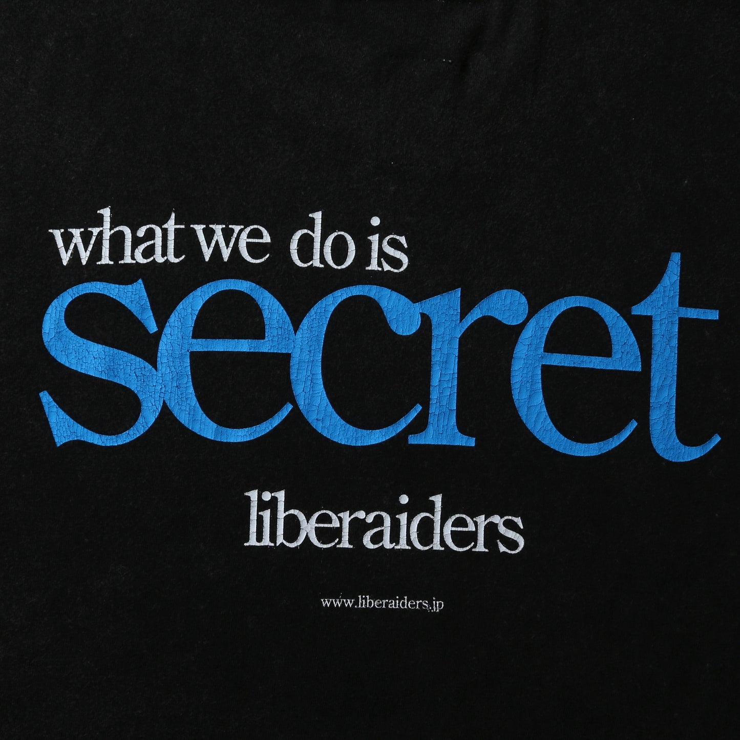 Liberaiders リベレイダース SECRET TEE シークレット Tシャツ 70615 ブラック