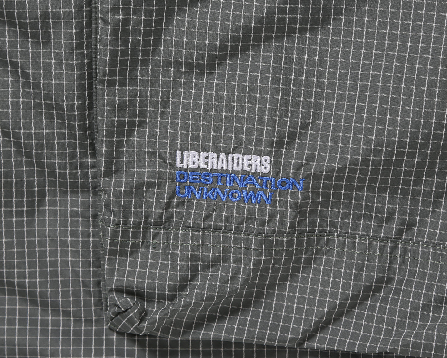 Liberaiders ® (リベレイダース)/ GRID CLOTH UTILITY SHORTS 70801 GREEN