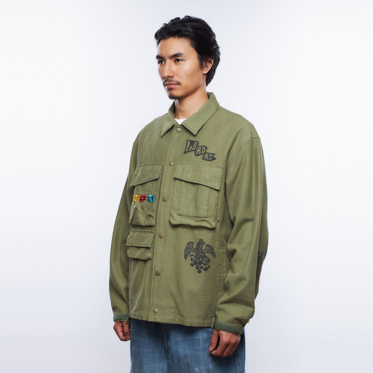 Liberaiders 23 / GARMENT DYED MILITARY JACKET 75008