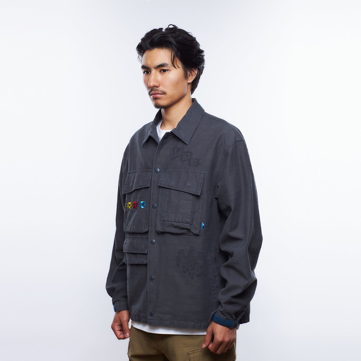 Liberaiders 23 / GARMENT DYED MILITARY JACKET 75008
