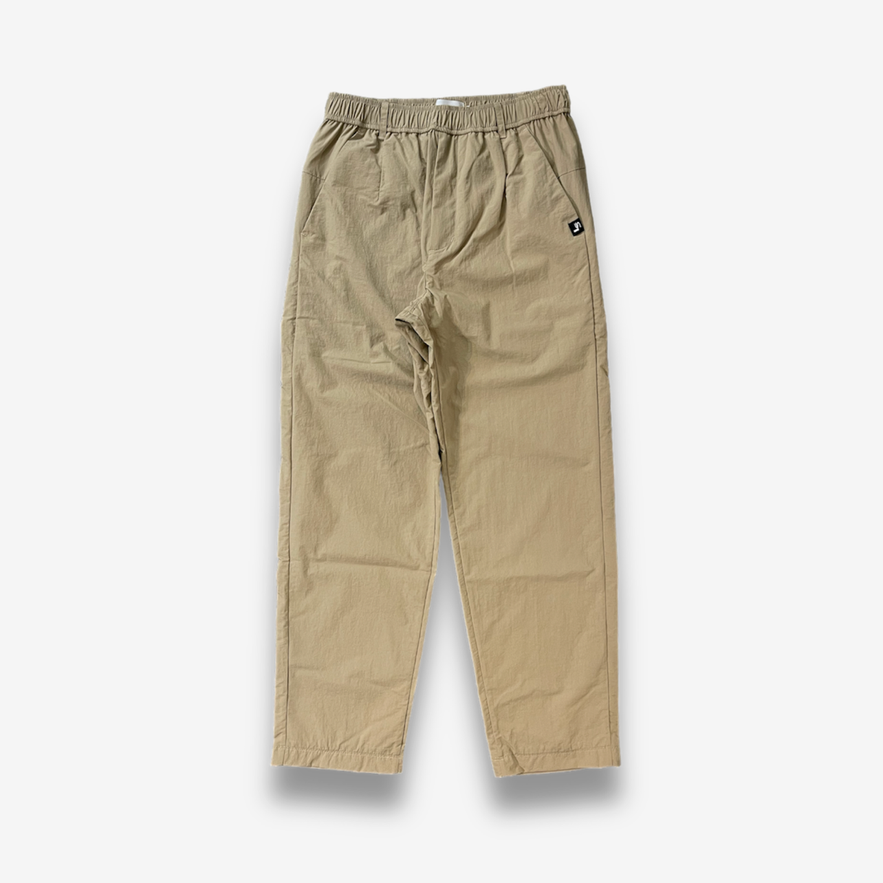 Liss / POLYESTER TAPERED PANTS / BEIGE