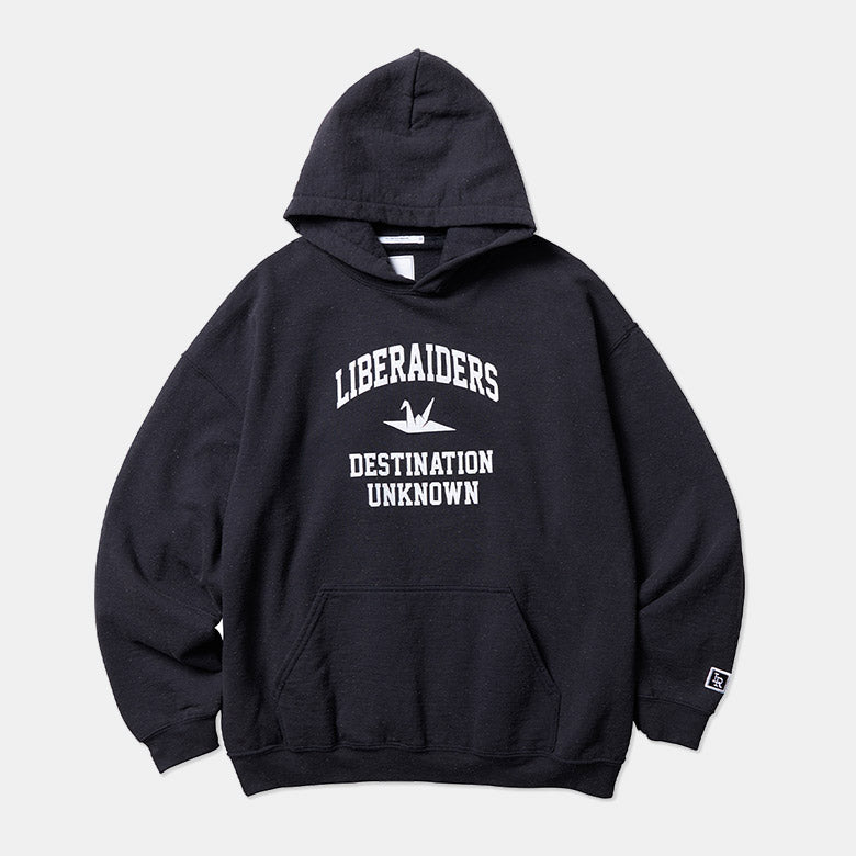 Liberaiders (リベレイダース) 24 F/W カレッジロゴ フーディー COLLEGE LOGO HOODIE 78307 ブラック