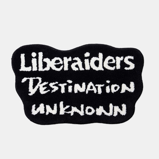 Liberaiders (リベレイダース) 24 F/W ミヨシラグ × リベレーダース コラボ ラグマット  MIYOSHI RUG x LIBERAIDERS RUG 78910 ブラック