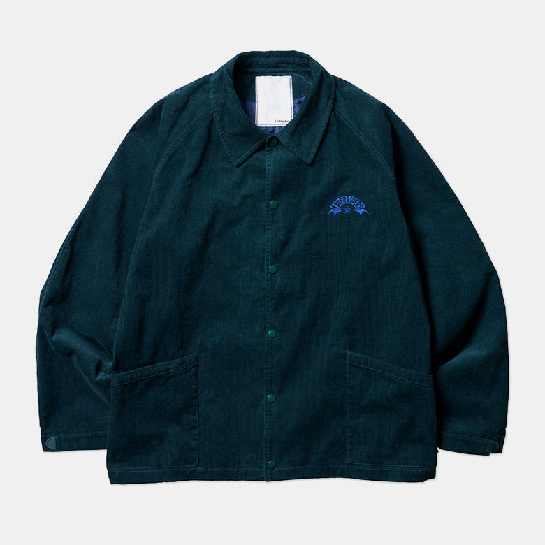 Liberaiders (リベレイダース) 24 F/W コーデュロイ コーチジャケット CORDUROY COACH JACKET  78016 グリーン