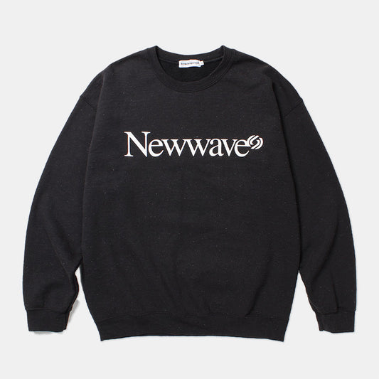 cabaret poval キャバレー ポバール Newwave Crewneck ニューウェーブ クルーネック ブラック