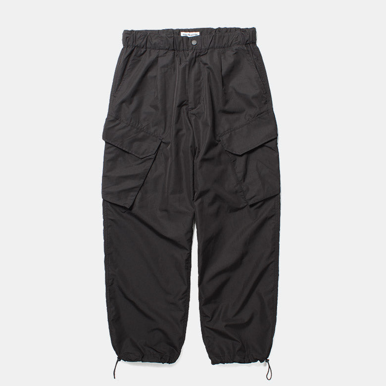 cabaret poval キャバレー ポバール Track Cargo Pants  トラックカーゴパンツ  made in japan 日本製  ブラック