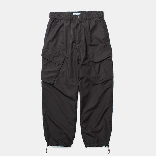 cabaret poval キャバレー ポバール Track Cargo Pants  トラックカーゴパンツ  made in japan 日本製  ブラック