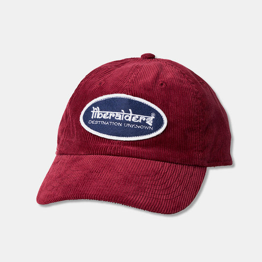 Liberaiders (リベレイダース) 24 F/W オーバルロゴコーデュロイキャップ OVAL LOGO CORDUROY CAP 78902 バーガンディ