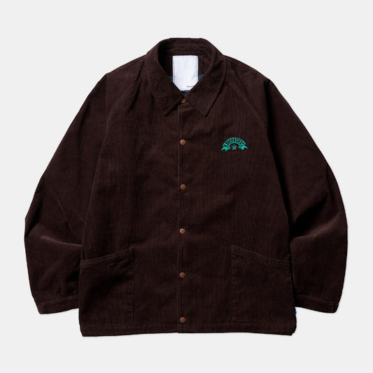 Liberaiders (リベレイダース) 24 F/W コーデュロイ コーチジャケット CORDUROY COACH JACKET  78016 ブラウン