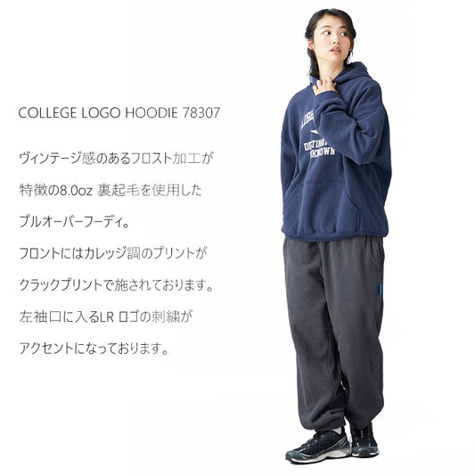 Liberaiders (リベレイダース) 24 F/W カレッジロゴ フーディー COLLEGE LOGO HOODIE 78307 ネイビー