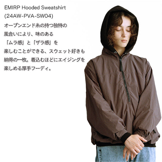 cabaret poval キャバレー ポバール LEMIRP フード付きスウェットシャツ EMIRP hooded sweatshirt