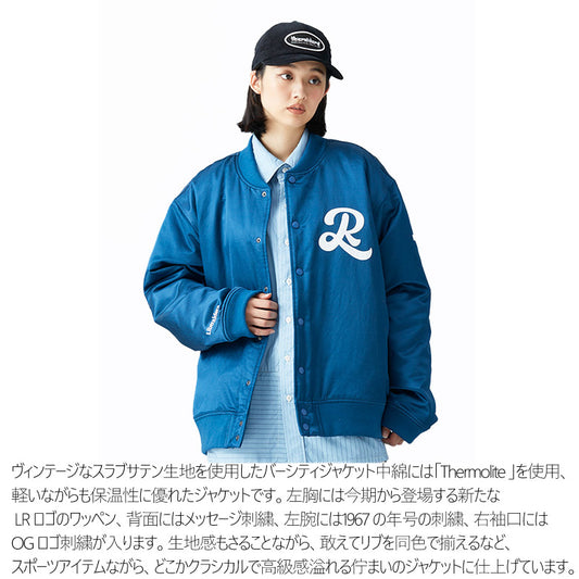 Liberaiders (リベレイダース) 24 F/W  LR バーシティジャケット LR VARSITY JACKET 78007 ブルー