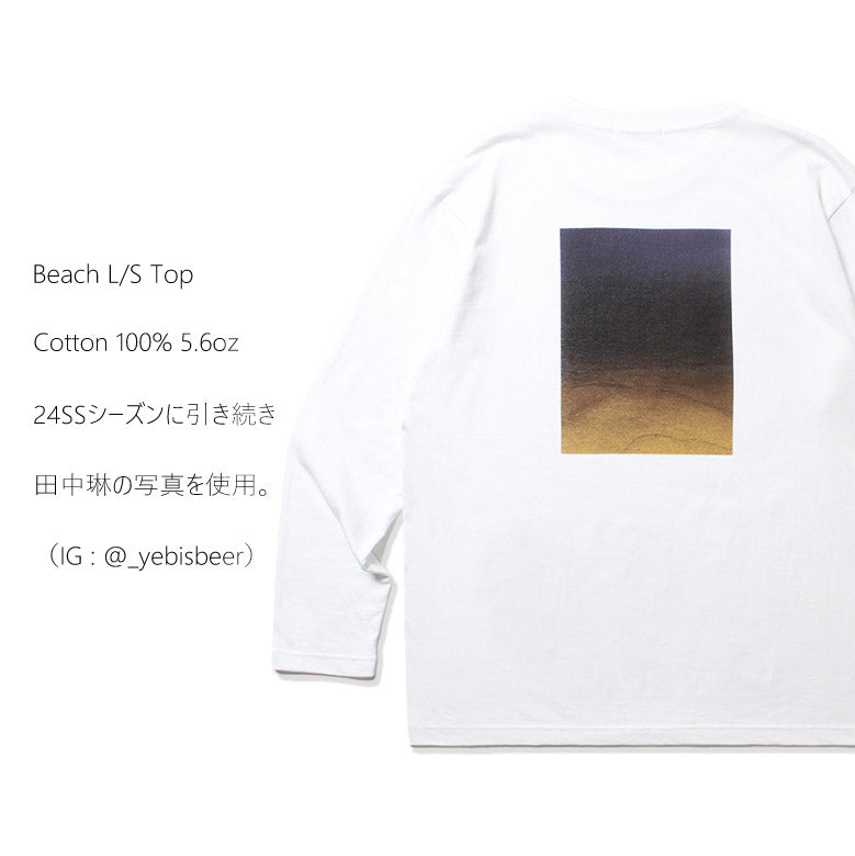 cabaret poval キャバレー ポバール Beach L/S Top ビーチ L/S ロンT