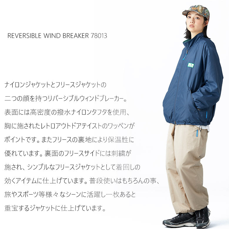 Liberaiders (リベレイダース) 24 F/W  リバーシブルウィンドブレーカー REVERSIBLE WIND BREAKER 78013 ネイビー