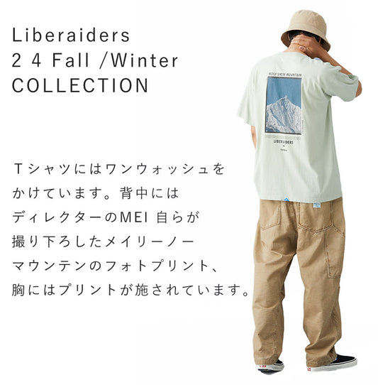 Liberaiders (リベレイダース) 24 F/W MAW フォトTシャツ MAW PHOTO TEE 78605 セージ