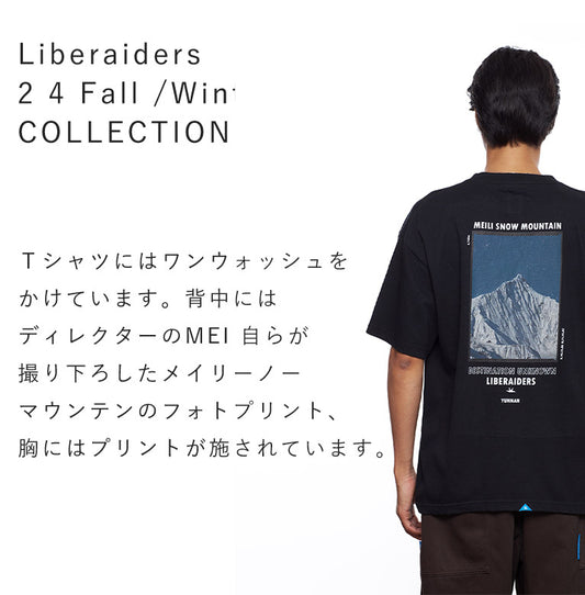 Liberaiders (リベレイダース) 24 F/W MAW フォトTシャツ MAW PHOTO TEE 78605 ブラック