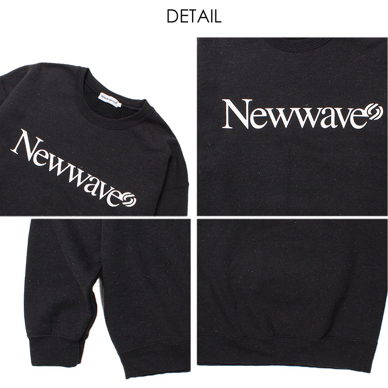 cabaret poval キャバレー ポバール Newwave Crewneck ニューウェーブ クルーネック ブラック