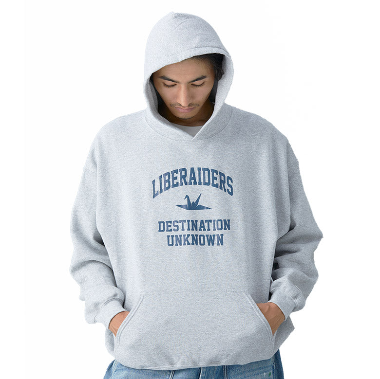 Liberaiders (リベレイダース) 24 F/W カレッジロゴ フーディー COLLEGE LOGO HOODIE 78307 グレー