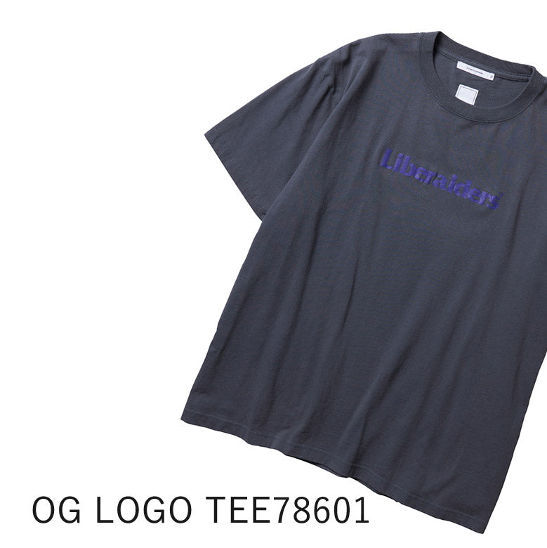 Liberaiders (リベレイダース) 24 F/W オージーロゴ Tシャツ OG LOGO TEE 78601 スレート