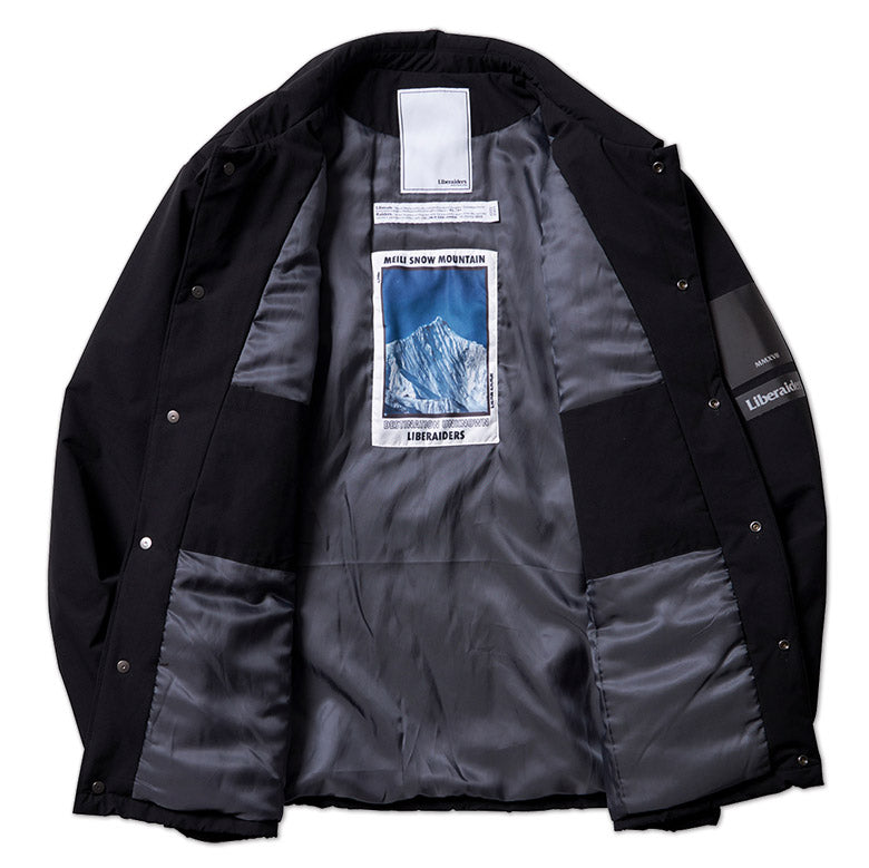 Liberaiders (リベレイダース) 24 F/W  パファーコーチジャケット PUFFER COACH JACKET 78014 ブラック