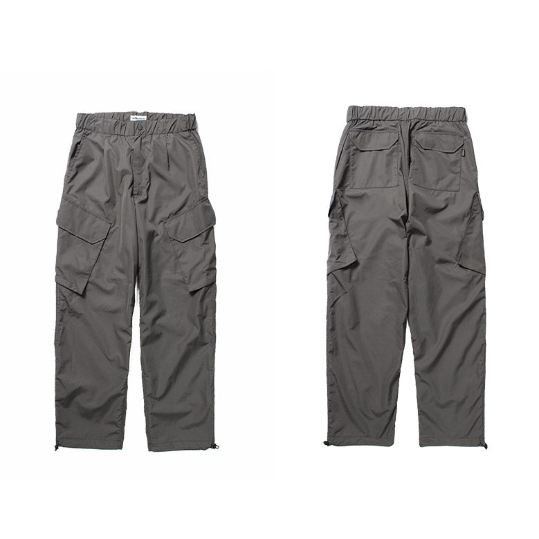 cabaret poval キャバレー ポバール Track Cargo Pants  トラックカーゴパンツ  made in japan 日本製  グレー