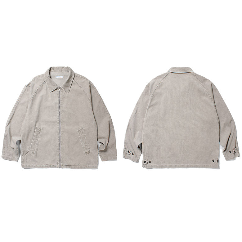 cabaret poval キャバレー ポバール Courduroy Drizzler Shirt  コーデュロイ ドリズラー シャツ  made in japan 日本製 オフホワイト