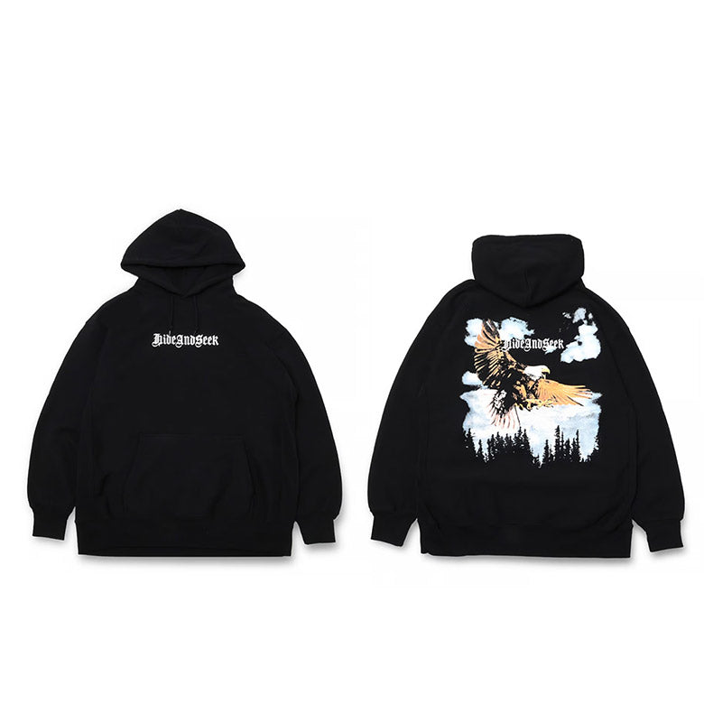 HIDE AND SEEK (ハイドアンドシーク) Eagle Hooded Sweat Shirt イーグルパーカー