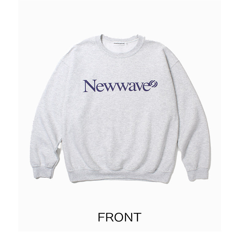 cabaret poval キャバレー ポバール Newwave Crewneck ニューウェーブ クルーネック アッシュ