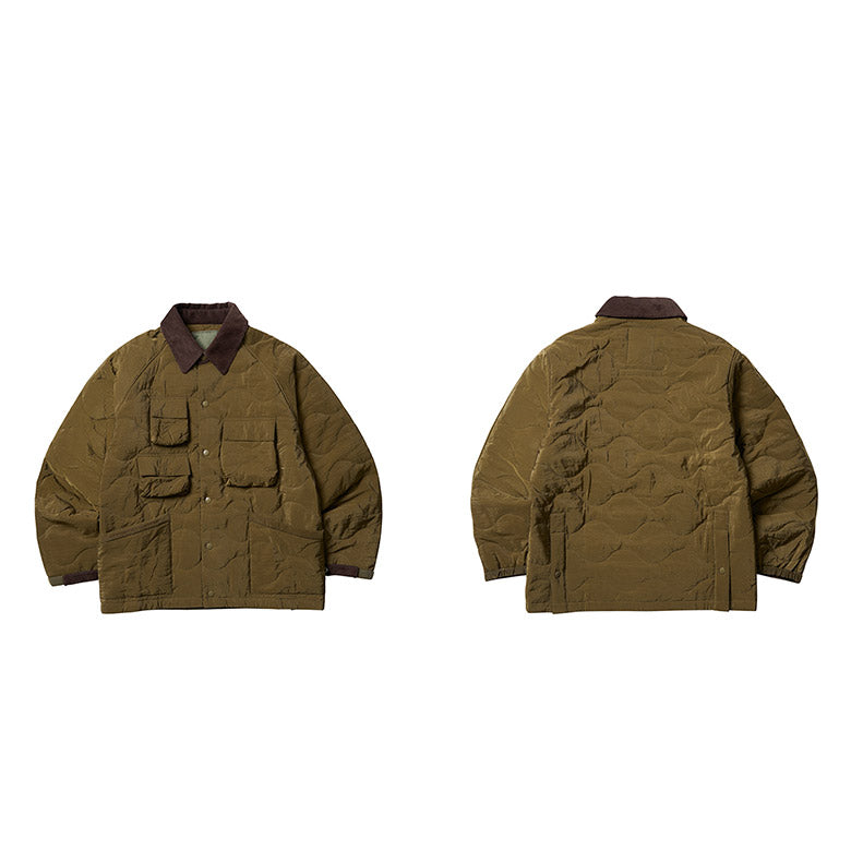 Liberaiders (リベレイダース) 24 F/W  キルティングミリタリージャケット QUILTED MILITARY JACKET オリーブ